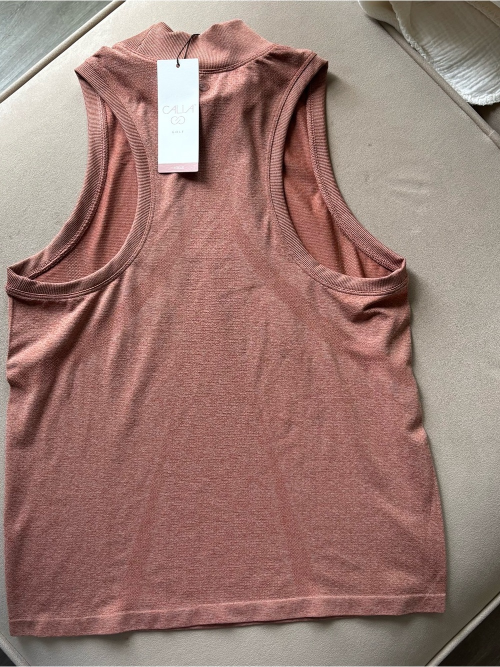 NWT CALIA mock neck tank top - Picture 4 of 6